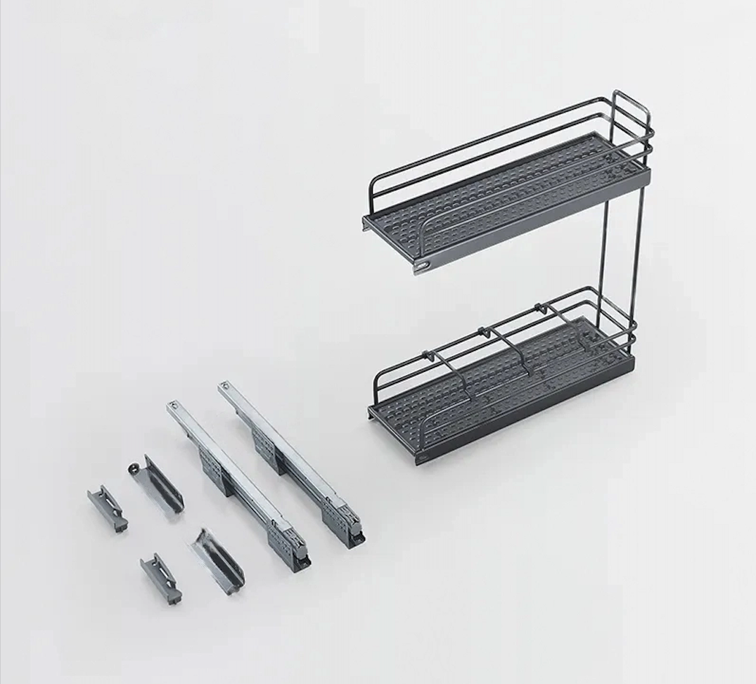 Two-tier Side Assembly Basket